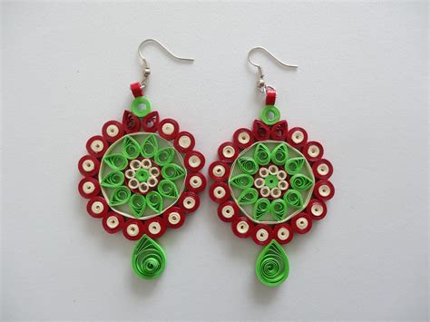 All handmade, paper quilled earrings. | Quilling Accessories | Pinter…