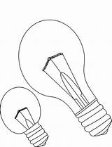 Light Bulb Coloring Pages To Download And Print Sketch Page sketch template
