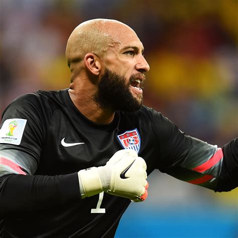 FIFA World Cup 2014: USA goalkeeper Tim Howard makes the most saves ever in a World Cup match ...