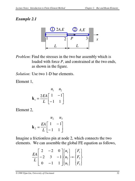 Introduction To Finite Element Method - Chapt - 02 - Lect02 | PDF