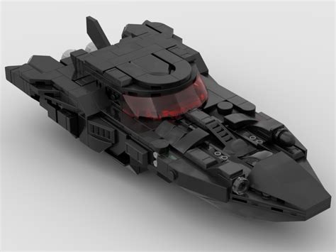 LEGO MOC Batboat / Batsubmarine by BricksFeeder | Rebrickable - Build with LEGO