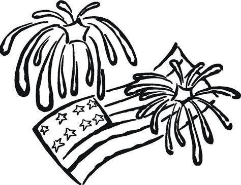 Free Printable Fireworks Coloring Pages For Kids