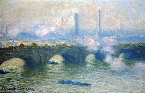 Waterloo Bridge, London Painting by Claude Monet