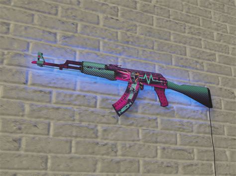 Neon Rider AK 47 RGB Decor - Greencade