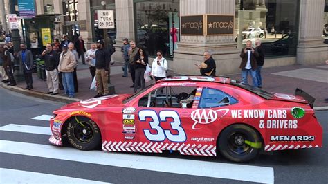 NASCAR Xfinity drivers in Philadelphia - YouTube