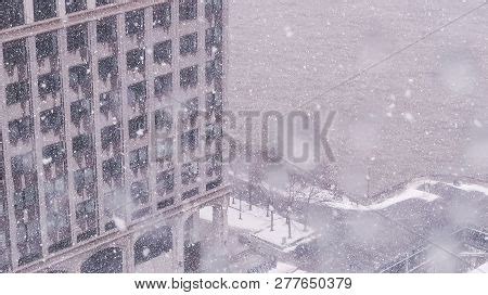 Snow Storm Outside Image & Photo (Free Trial) | Bigstock