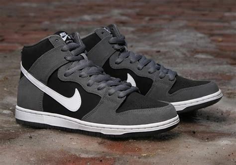 Nike SB Dunk High Pro Dark Grey Black White 854851-010 | SneakerFiles