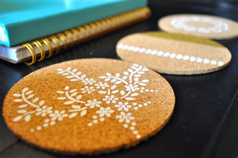 Love, Aly: DIY Cork Coaster Set