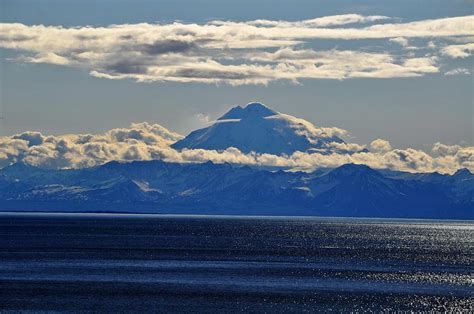 Mount Redoubt Volcano Alaska Photograph by Debra Miller - Fine Art America