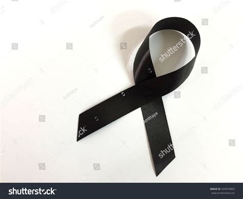 Black Ribbon Commemorate Stock Photo 503974963 | Shutterstock