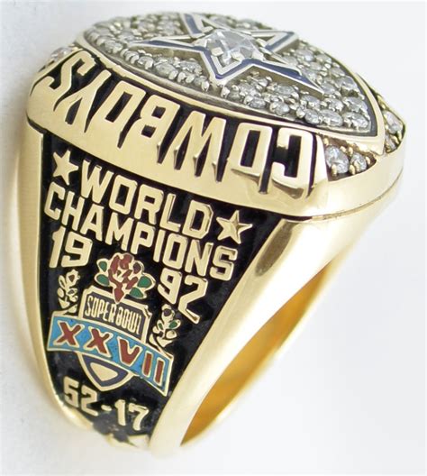 Lot Detail - 1992 Dallas Cowboys Super Bowl Championship Ring – Curvin ...