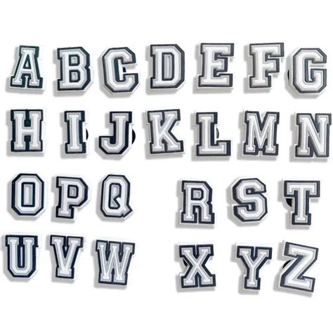 jibbitz letters alphabets for crocs, Men's Fashion, Footwear, Shoe inserts & accessories on ...