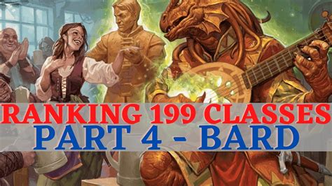 Pathfinder: WotR - Ranking 199 Classes Part 4: Bard & Archetypes - YouTube