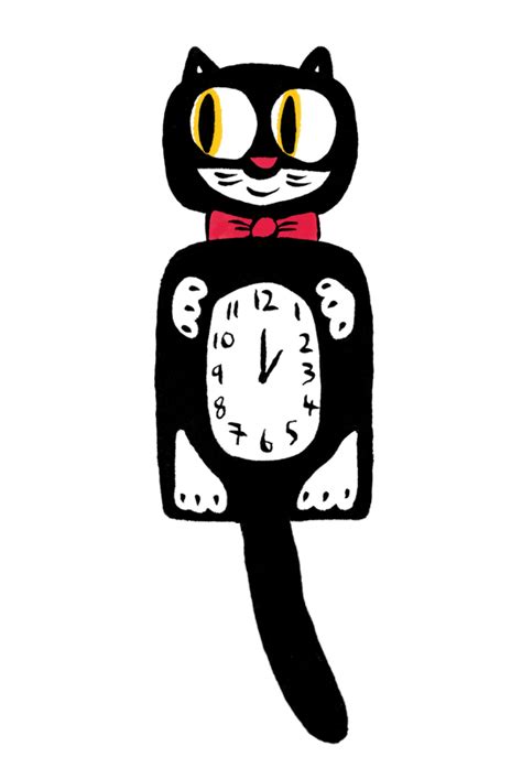 Cat Clock, Clock Art, Gif Animé, Animated Gif, Crazy Cat Lady, Crazy ...