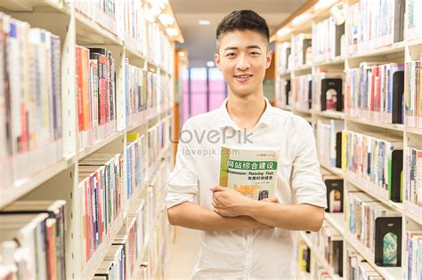 College Boy Library Study Picture And HD Photos | Free Download On Lovepik