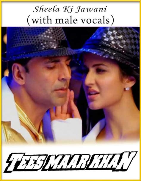 Sheela Ki Jawani (With Male Vocals) Karaoke|Tees Maar Khan Karaoke