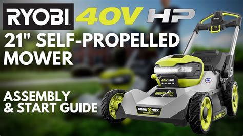 Ryobi Lawn Mower 40v Manual