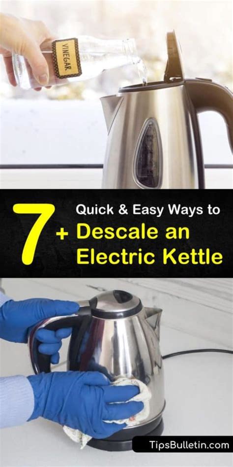 7+ Quick and Easy Ways to Descale an Electric Kettle