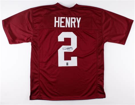 Derrick Henry Signed Alabama Crimson Tide Jersey (Henry Hologram) | Pristine Auction