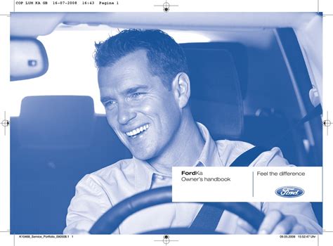 FORD KA 2008 OWNER'S HANDBOOK MANUAL Pdf Download | ManualsLib