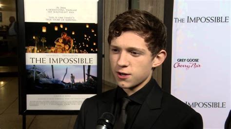 The Impossible: Tom Holland Premiere Interview | ScreenSlam - YouTube