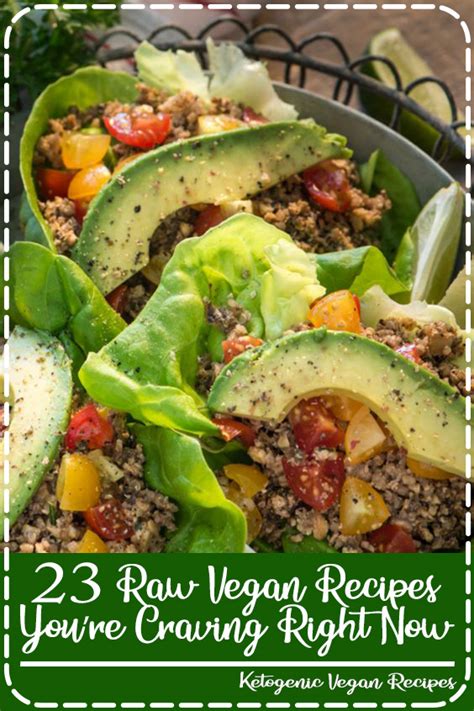 23 Raw Vegan Recipes You’re Craving Right Now - Food Easy Delicious