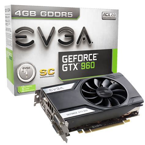 EVGA - EU - Products - EVGA GeForce GTX 960 4GB SC GAMING - 04G-P4-3962-KR