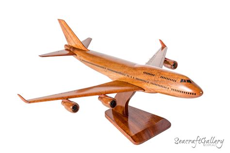 Boeing 747 model planes for sale | Wooden aircraft | Seacraft Gallery