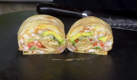 Chicken California Burrito Recipe from Sam The Cooking Guy