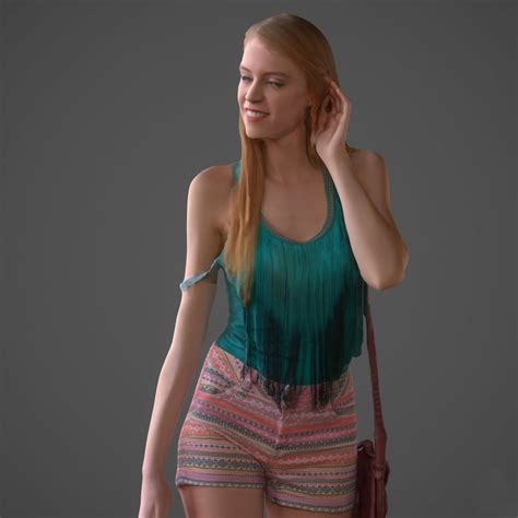 3d model female realistic