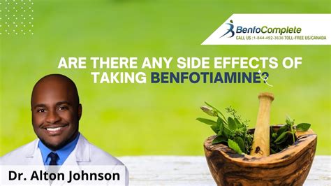 Are There Any Side Effects of Taking Benfotiamine - YouTube