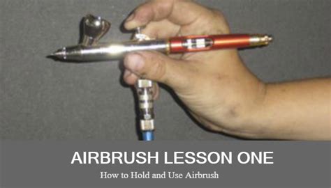 How To Use an Airbrush (Airbrush Lesson 1) - Airbrush Guru