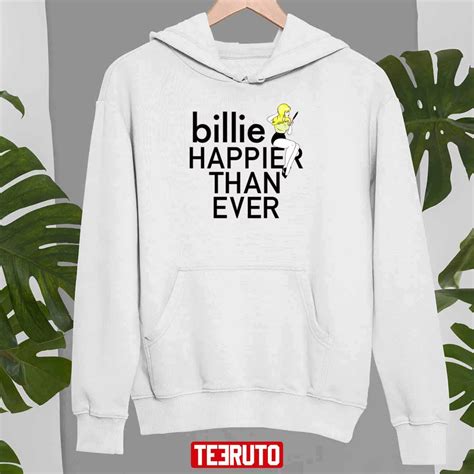 Billie Eilish Merch Happier Than Ever Unisex T-Shirt - Teeruto