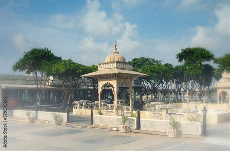 Inside The Historical Jag Mandir Stock Photo | Adobe Stock