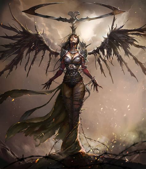 Collection 92+ Pictures Female Angel Of Death Wallpaper Updated