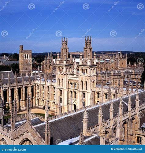 All Souls College, Oxford, England. Royalty Free Stock Image - Image: 27202336