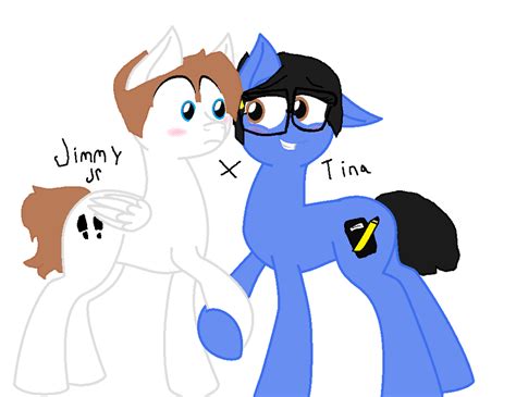 Tina X Jimmy Jr by iLlamaQueen on DeviantArt