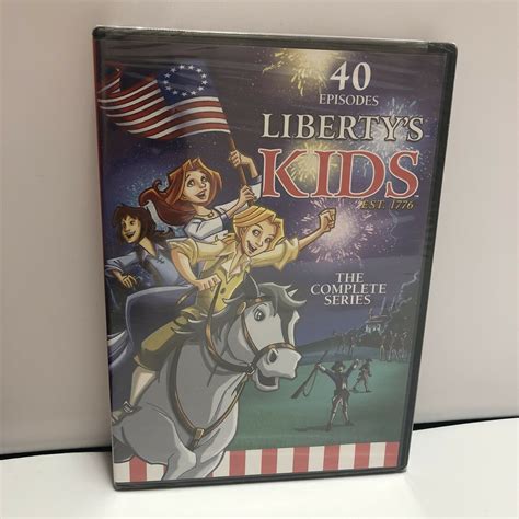 Liberty’s Kids Complete Series 40 Episodes New Factory Seal Educational Series - DVD, HD DVD ...