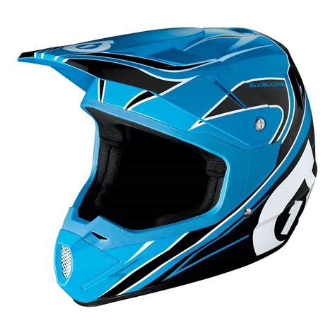 SixSixOne 2014 Comp Blue Black Motocross Helmet 661 Off Road Enduro ...