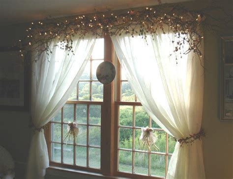 Unique Window Treatment Ideas, Rustic Window Treatments, Window Treatments Living Room ...