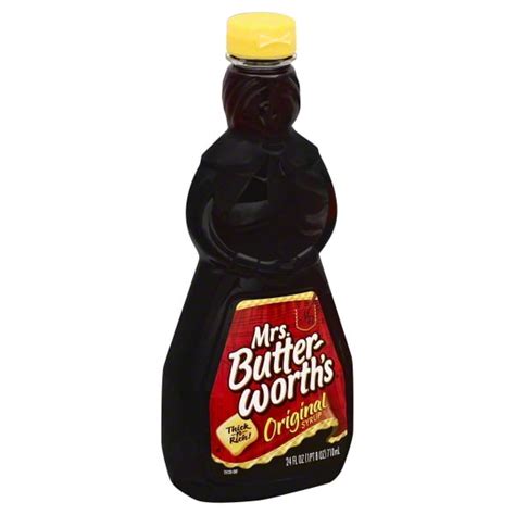 Mrs. Butterworths Original Syrup 24 fl. oz. Bottle - Walmart.com ...