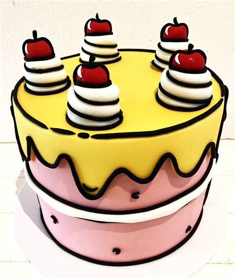 Cartoon cake - Cake Chemistry by Genevieve