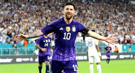 Lionel Messi: la marca histórica que alcanzó con la Selección Argentina ...