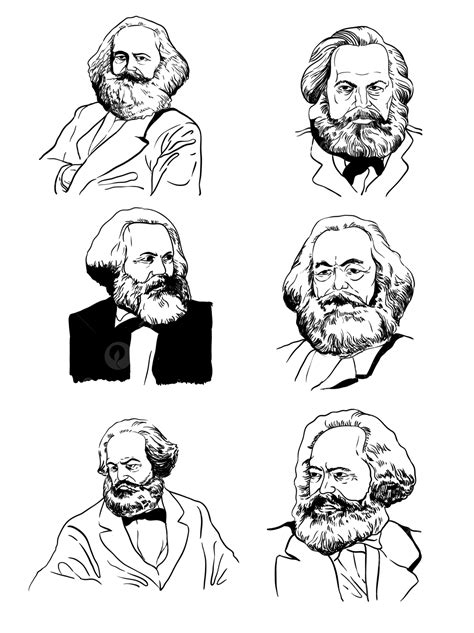 Karl Marx PNG Transparent Images Free Download | Vector Files | Pngtree