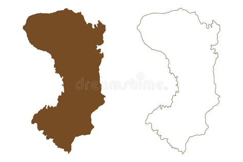 Chios Island Hellenic Republic, Greece Map Vector Illustration ...