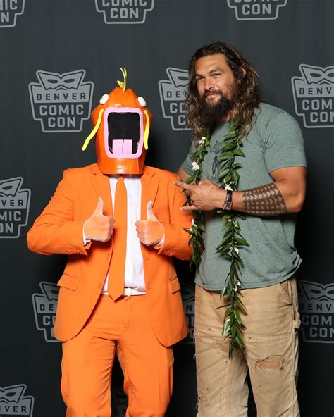 Aquaman liked my Magikarp cosplay! : r/pokemon