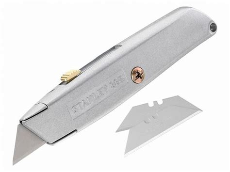 Stanley Original Retractable Blade Knife - SJ Andrew & Sons - Steel & Engineering Supplies ...