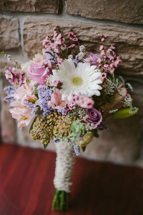 Rustic Spring Bridal Bouquet