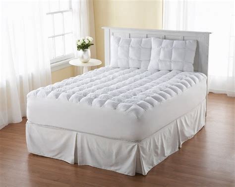 King Mattress Pad Topper Cover Bed Down Bedding Matress Mattresses Toppers Pads