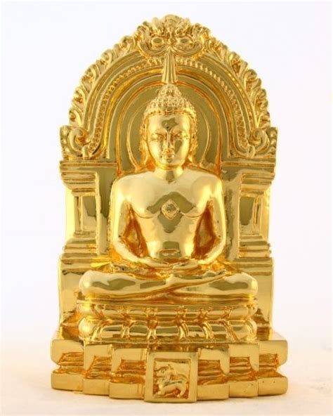 Mahavir Swami Gold 7creating test pins | Jainism, Buddha statue, Statue